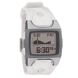 nixon The Lodown Titanium Digital Watch - White