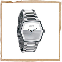 Nixon The Mayor White/Grey