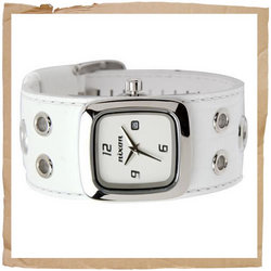 Nixon The Mini GTO watch - A220 White Snake