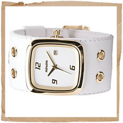 Nixon The Mini GTO watch - A227 White/Gold