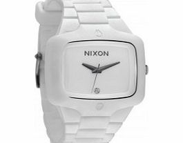 Nixon The Rubber Player White Diamond Watch