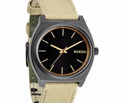 Nixon The Time Teller Khaki Camo Watch