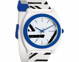 Nixon The Time Teller P White Cobalt Watch