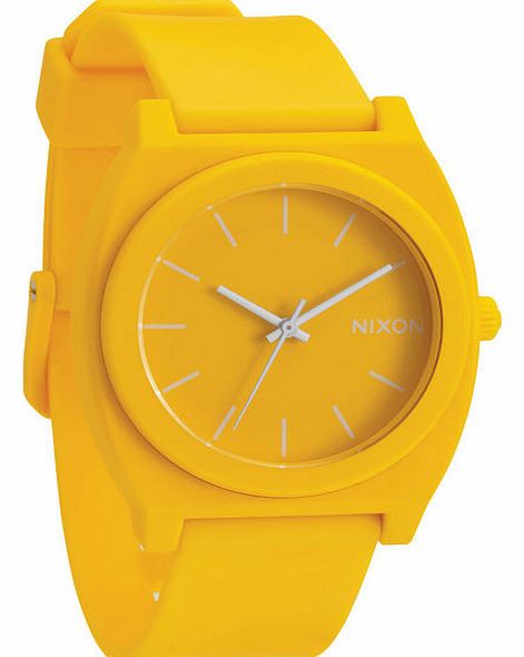 Nixon Time Teller P Watch - Matte Yellow