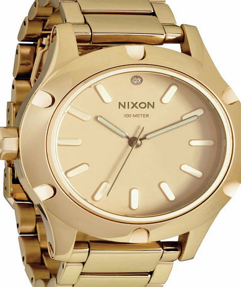 Nixon Womens Nixon Camden Analog Watch - All Gold