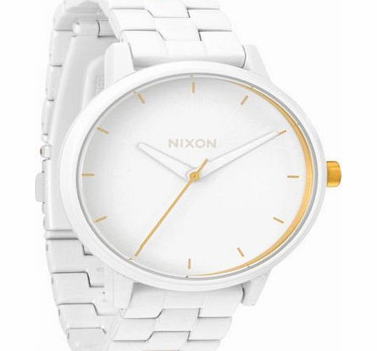 Nixon Womens Nixon Kensington Watch - All White/Gold