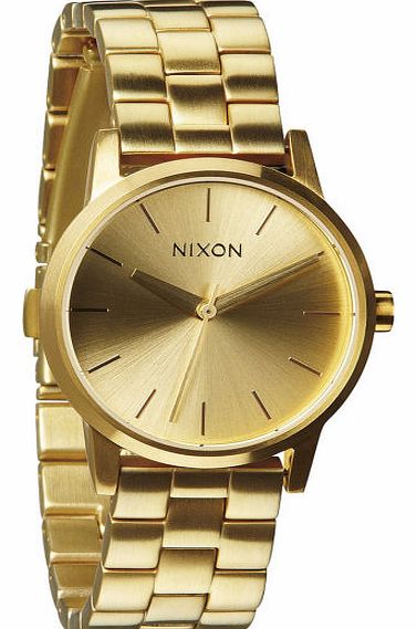 Nixon Womens Nixon Small Kensington Watch - All Gold