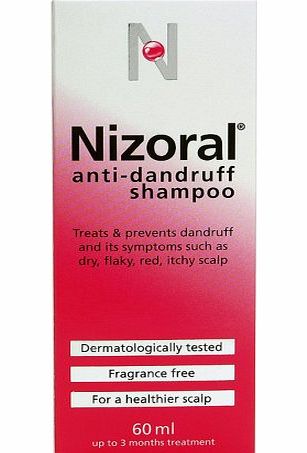 Nizoral Anti Dandruff Shampoo 60ml