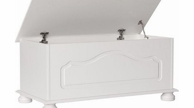 NJA Furniture Copenhagen Blanket Box, 45 x 83 x 42 cm, White