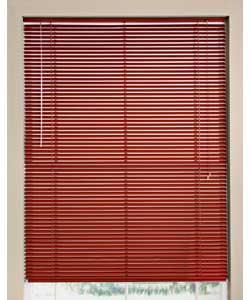 no 5ft Aluminium Venetian Blind - Red
