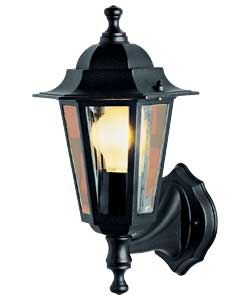 no Black Outdoor Wall Lantern