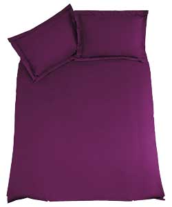no Blackcurrant Egyptian Cotton Duvet Cover -