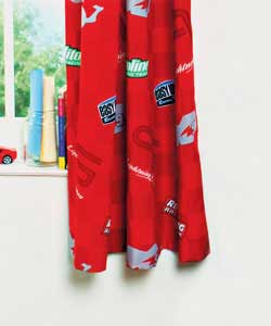 Cars Storm Curtains - 66 x 54 inches