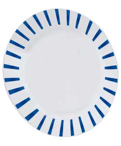 Colour Match 12 Piece Blue Porcelain Dinner Set
