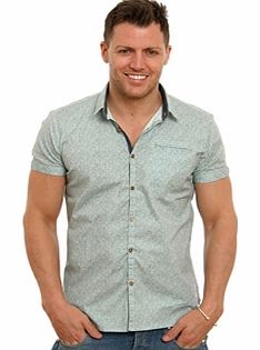 No Excess Ditsy Print Shirt