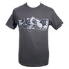 No Friends Mountain Song Mens T-Shirt - Grey