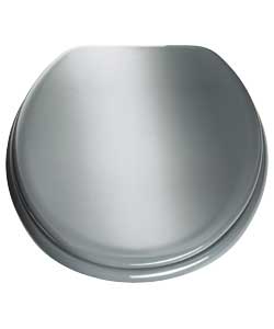 Moulded Grey Toilet Seat