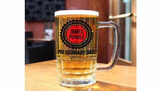 No Ordinary Dad Beer Glass Tankard