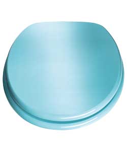 no Pale Blue Toilet Seat