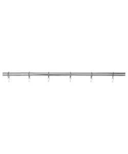 no Silver Effect Curtain Pole