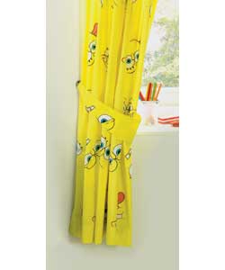 SpongeBob SquarePants Yellow Curtains - 66 x 54