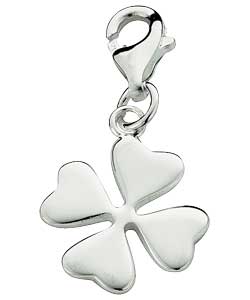 no Sterling Silver 4 Leaf Clover Charm