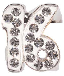 no Sterling Silver Bead Charm - 16