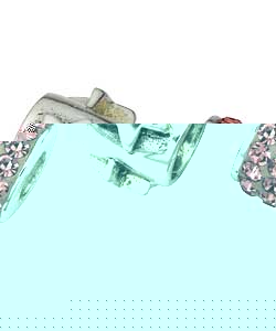 no Sterling Silver Childs Star and Crystal Round