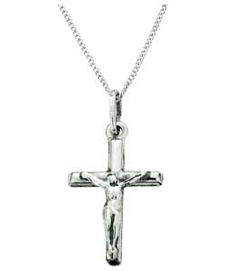 no Sterling Silver Crucifix Pendant