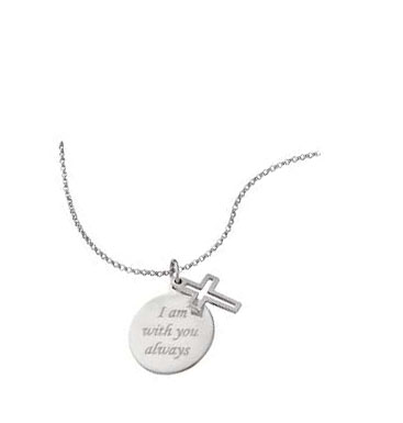 no Sterling Silver Faith Pendant