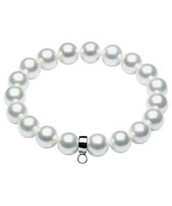 no Sterling Silver Mother of Pearl Charm Carrier