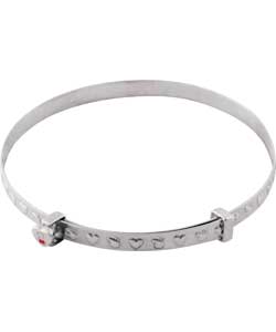 no Sterling Silver Peppa Pig Expander Bangle