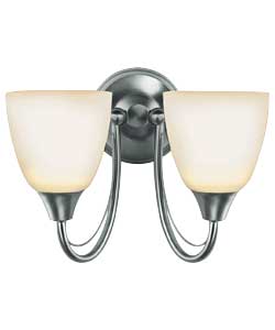 no Symphony Brushed Chrome Wall Light