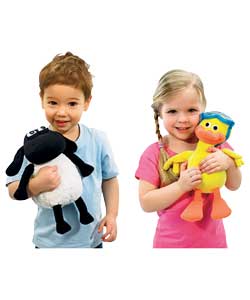 Talking Timmy and Yabba Soft Toys Assortment