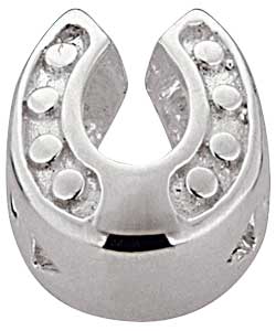 no Truth Sterling Silver Horseshoe Charm