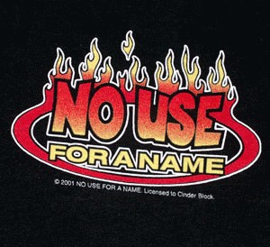 No Use For A Name Flames T Shirt