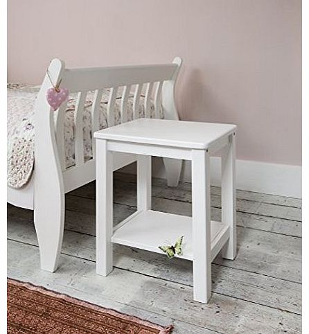 Noa and Nani Bedside Table in White Bedside Cabinet