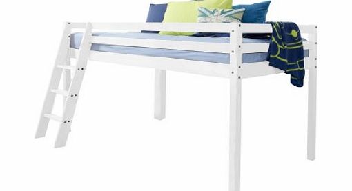 Noa and Nani Cabin Bed Mid Sleeper Bunk WHITE 57NT- WG