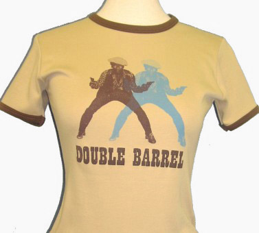 Double Barrel T-Shirt - Taupe
