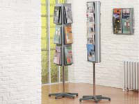 NOBO 1900009 revolving leaflet holder with nine