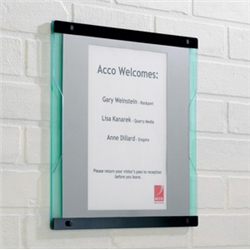 Nobo Flat Wall Sign A4 W400xD20xH340mm Ref 1902340