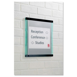 Nobo Flat Wall Sign A5 W310xD20xH250m Ref 1902343