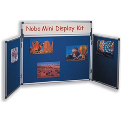 nobo Mini Display Kit 900x600mm and two