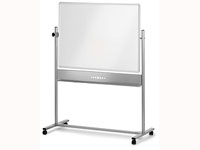 MOBILE WHITEBOARD (DRYWIPE) WITH HORIZONTAL PIVOT 900-1200MM