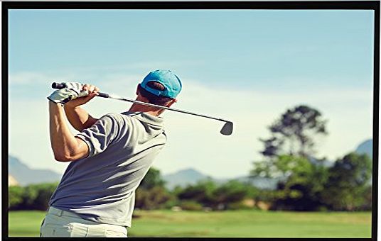 Nobo Wall Mounted Projection Screen with 160 Degree Viewing and Tear-Proof Screen - 16:10 1750 x 1093 mm