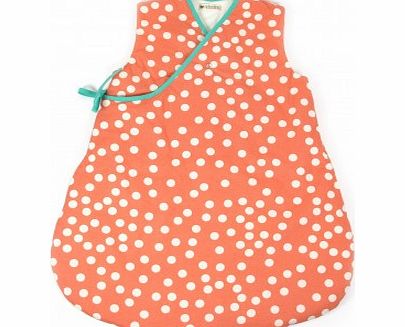 Nobodinoz Baby sleeping bag - Brick and white dots S,M