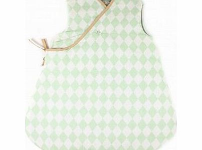 Nobodinoz Baby sleeping bag - diamonds Green S,M