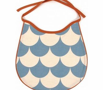 Nobodinoz Bib - scales Blue `One size