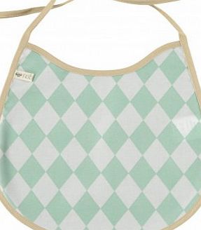 Nobodinoz Diamond Bib Green `One size