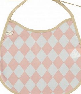 Nobodinoz Diamond Bib Pink `One size
